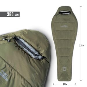 Miegmaišis PENTAGON MUMMY SLEEPING BAG 360GR/M²